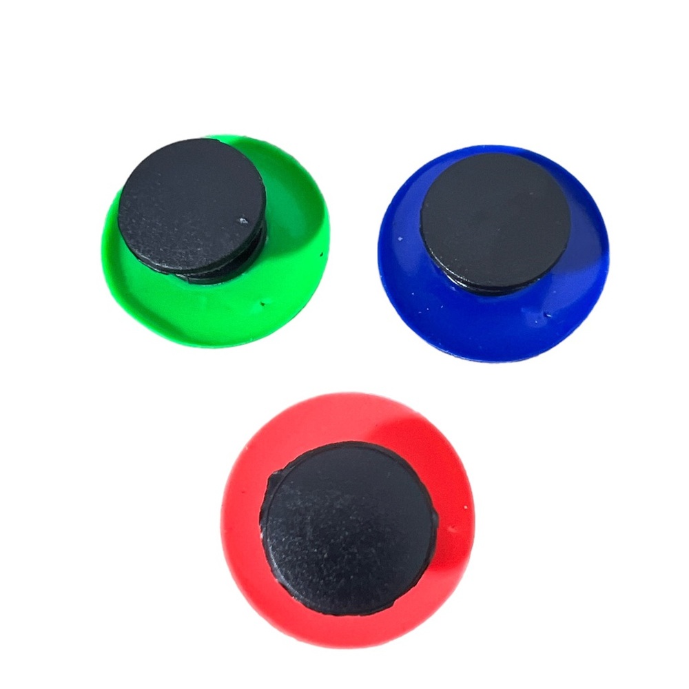 4/$15 🎁 or $5 3 pack M&M croc charms shoe charms red, green and blue M&M - Picture 6 of 6